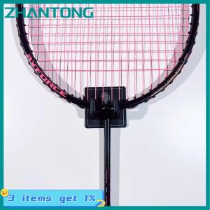 ZHANTONG ที่แขวนไม้เทนนิสแบบติดผนังชั้นเก็บของมีตะขอแขวนผนังทำจากสเตนเลสสตีล