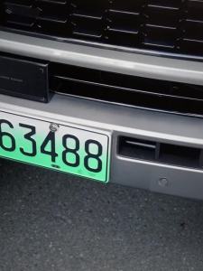secr For Jetour G700 License Plate Frame Full Wrap Green License Plate Holder Anti-rust Waterproof Exterior Modification Accessories P7Q2M