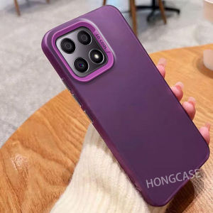 Vỏ cho Honor x8b x6b 4G honorx8b honorx6b 2024 vỏ điện thoại shockprooft luxurymetallic Aurora vỏ lưng mờ