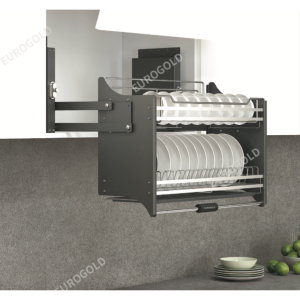 (Sale) Giá Bát Di Động Eurogold Cao Cấp - Kệ Chén Đĩa Nâng Hạ Bảo Hành Gỉ Sét Chính Hãng Trọn Đời - Kệ Đựng Chén Bát Đa Năng Inox 304