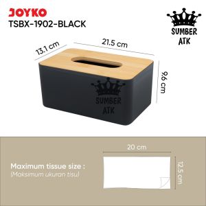 Tissue Box JOYKO Kotak Tisu TSBX-1902 Kotak Tisu Persegi Panjang Homeliving Kotak Tisu Aesthetic Organizer Penyimpanan Storage