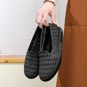 [Free Shipping] New Summer Comfortable Breathable Womens Sandals with Thick Soles Non-Slip Soft Sole for Middle-Aged and Elderly Mothers Suitable for Outdoor Wear Beach Shoes Work Shoes