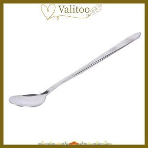 [Valitoo] 16cm Long Handle Stainless Steel Tea Coffee Spoons Ice Cream Cutlery