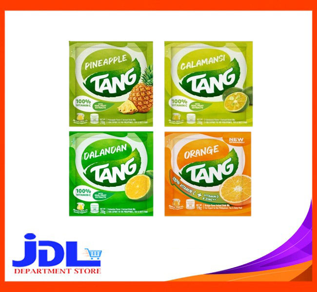 JDL TANG POWDERED JUICE PINEAPPLE/CALAMANSI/DALANDAN/ORANGE 20G (BUNDLE ...