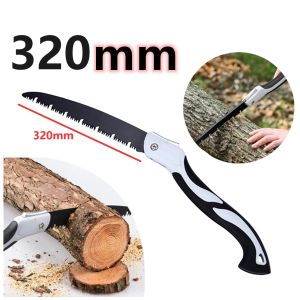DiyHomeIpoh - 620mm Gardening Garden Pruning Saw Folding Fruit Tree Gergaji Pokok Pruning Horticulture Tool For Garden Pruning Modeling Outdoor Camping