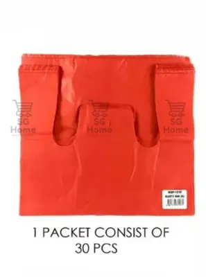 Plastic Bags Handle Bag | Groceries Bag | Big Carrier Bags | Trash Bags