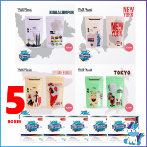 5  BOXES  Milk Planet Premium Double Zip Lock Breastmilk Storage Bag with Thermal Sensor - 140pcs - 100% ORIGINAL BRAND | HUSHABUY