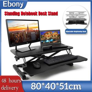 ✅SG Ready Stocks✅ Ergonomic Standing Desk Converter Height Adjustable Table Laptop Stand Computer Table