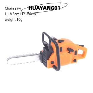 HUAYANG01 [2023 new HOT FASHION] 1Pc Simulation Repair Tool Saw 1:12 Dolls Houses Miniature Furniture Accessories
