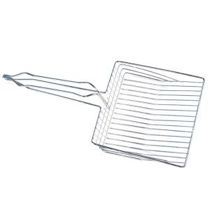 YITAQI Large Cat Litter Shovel Long Handle Metal Kitten Litter Sand Shovel Pet Products Fine Hole Waste Poop Cleaner For Cats Kitten