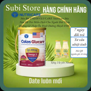 Sữa bột Nutricare COLOS GLUCARE cho người đái tháo đường 850g