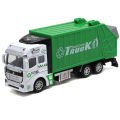 Mini 1/48 Garbage Truck Model with Trash Can Kids Children Toys Birthday Gift. 