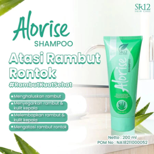 Alorise Shampoo SR12 100ml & 280ml Mengatasi Rambut Rontok Dan Membuat Rambut Lebih Mudah Diatur Bpom