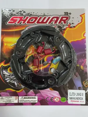 SHOWAR CLUTCH LINING W/CLUTCH SPRING MIO/ MIO I 125 M3/NMAX/AEROX/CLICK125/CLICK150/BEAT/BEAT FI
