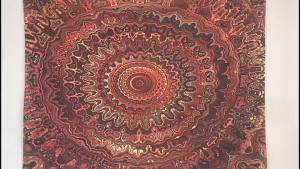 Black White Witch Tarot Card Pattern Blanket Tapestry Wall Hanging Witchcraft Psychedelic Decor