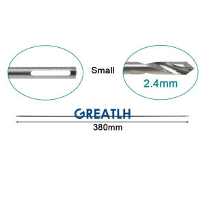 GREATLH Orthopedic Suture Wire Needle Medical Lead Line Needle Guide Pin Orthopedic Instrument Stainless pet