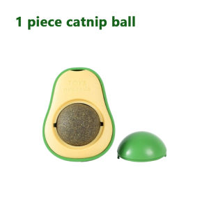 Cat Toys Catnips Wall Ball Rotatable Natural Mint Balls Healthy Edible Licking Balls Cat Accessories Catnip Grinding Teeth Cat Toys Fun Pet Supplies Interactive Toy Rotatable Pet Supplies Teeth Clean