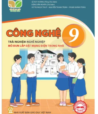 Sách giáo khoa Công Nghệ 9- Lắp đặt mạng điện trong nhà- Kết Nối Tri Thức Với Cuộc Sống (Kèm Nilon bọc Sách)