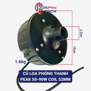 Củ Loa Nén 90W - 100W Cao Cấp - Ren Xoáy 32Mm Lắp Vừa Hầu Hết Các Dòng Loa Phóng Thanh 60W 75W 85W 100W - H2Pro Audio
