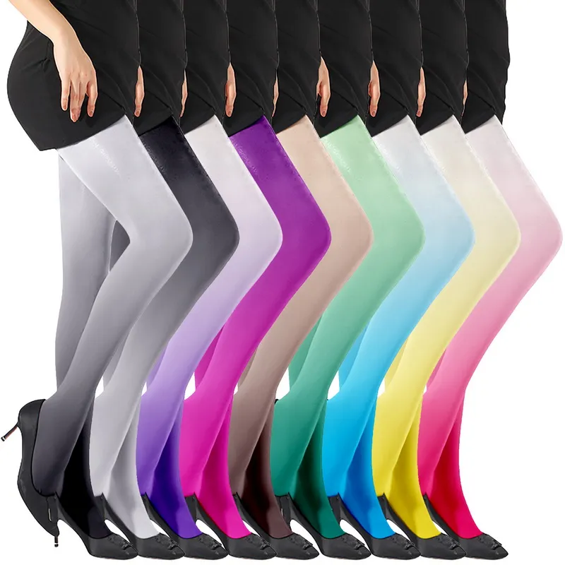 Gradient Tights Socks Leggings Red Blue Tights Women Colored Tights For  Girls (Color : Dark Green Gradient) : : Fashion