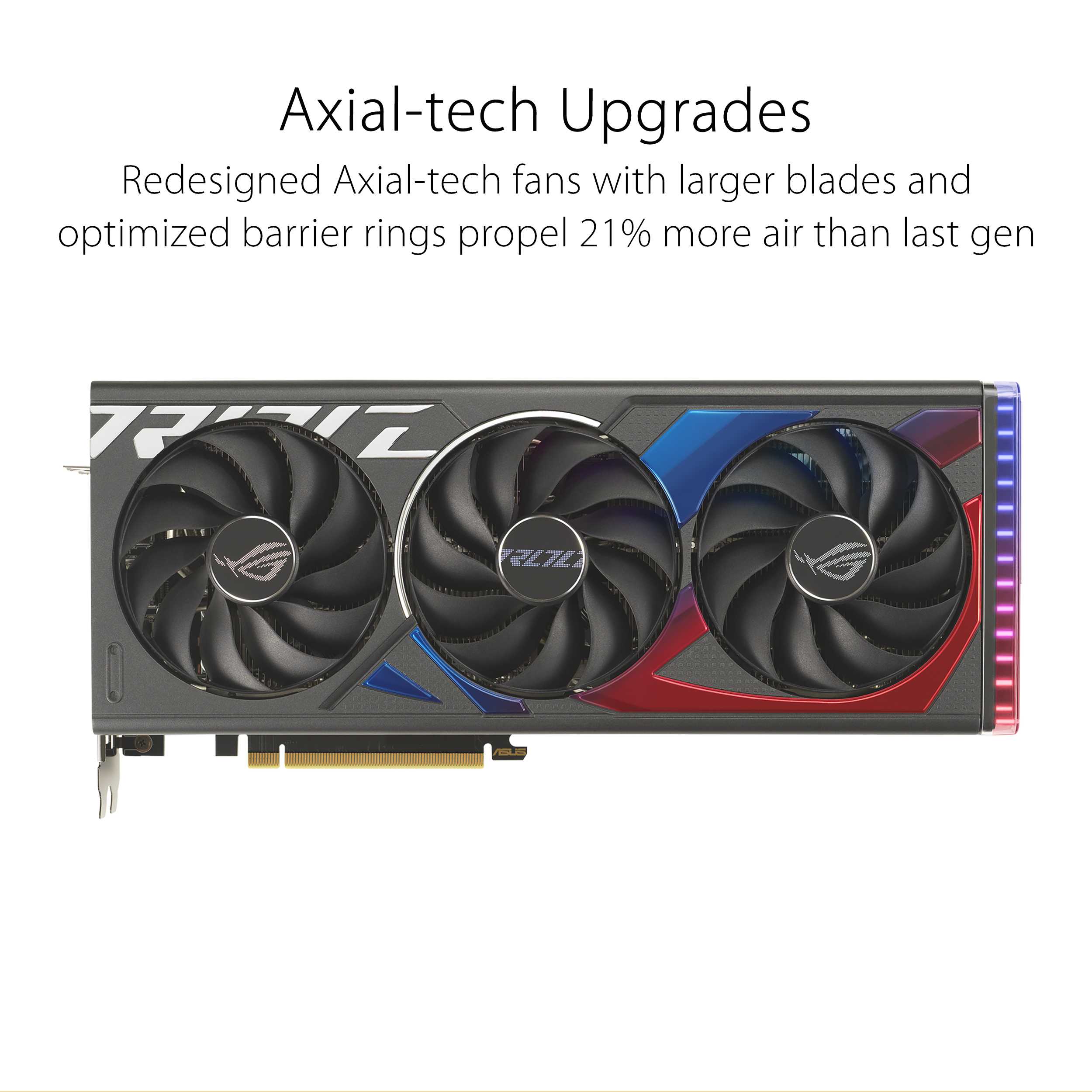 ASUS ROG Strix GeForce RTX 4060 Ti 8GB GDDR6 OC Edition with DLSS 3 and chart-topping thermal performance. - ROG-STRIX-RTX4060TI-O8G-GAMING