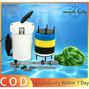 SUNSUN AQUARIUM EXTERNAL CANISTER FILTER HW- 602B With Pump 6 Watts 400L/H For Aquarium