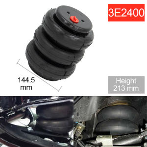 Universal Air ride Springs suspension 3E2400 Air Single Port 1/2 npt Small Rubber shock absorption bag fit for most Trucks Car Accessories