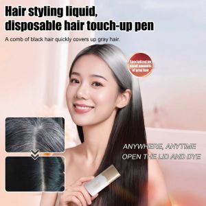 Hair Styling Liquid And Disposable Hair Dye Pen Cover Gray Hair Botanical Hair Dye Cream Disposable Quick Hair Dye