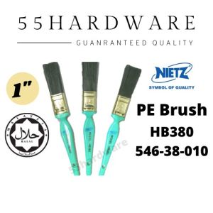 100% Nylon Halal 1PC NIETZ High Quality PE Paint Brush (1"/1.5"/2") Details Painting