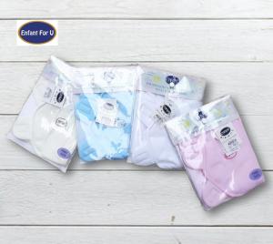 สุดยอดขายดี ผ้าห่อตัวเด็กสำเร็จรูป เด็กแรกเกิด Enfant สีขาว