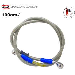 Selang rem depan set slang rem belakang 100cm 200cm model tdr carbon pnp nmax pcx xmax MJ55