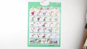 YUNXUAN Talking Chart For Kids Alphabet Chart With Sound Educational Abc Chart With Sounds