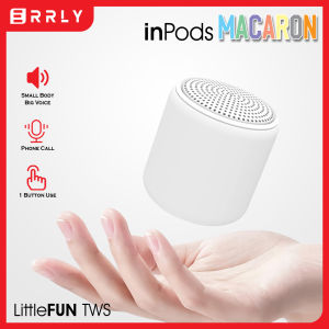 Macaron Speaker Bluetooh Wireless inPODs Macaron Little fun Music BOX TWS 2in1 Bass