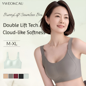 [YWEOKCAU]Anti-sagging Bra Minimizer Big Breasts Look Small Zero Feeling Support Wireless Comfortable Seamless Full Coverage Wide Strap ​​Underwear​​