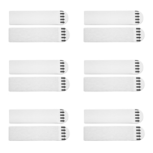Pack Of 12 Pair No Track Adhesive Hook strong Wall Mounts Upgrades for Picture frame Damage without Installation