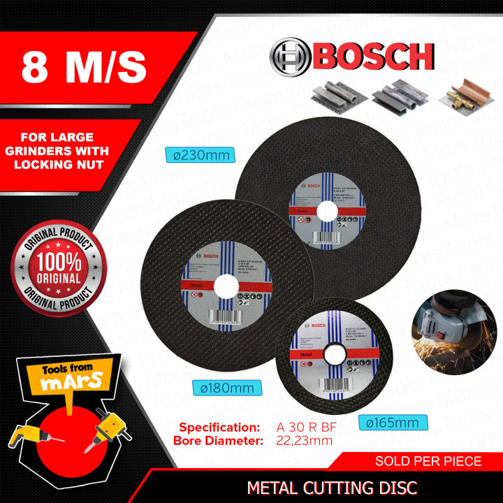 Bosch Expert for Metal Cutting Disc 125MM / 180MM / 230MM for Small ...