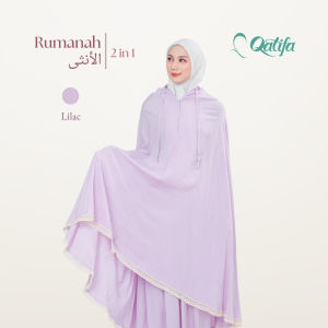 Qatifa Mukena - Mukena Katun Rayon Premium 2in1 Rumanah Al Untsa