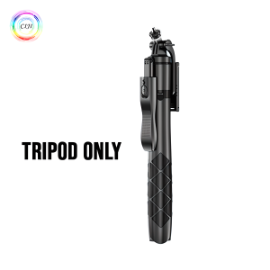 Tripod Bluetooth Multifungsi CIJI CJPG-L16S dengan Remote Control dan Ring Light - Warna Hitam Tinggi 1530MM