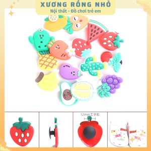 (Được lựa mẫu) Sticker / Jibbitz Nút Gắn Dép theo chủ đề dễ thương cho dép Crocs Cross Satihu Dép Sục