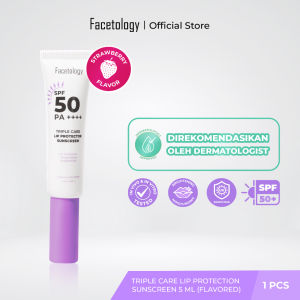 FACETOLOGY Triple Care Lip Protector Sunscreen SPF 50PA++++ 5ml