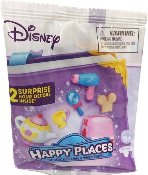 Ready Stock Original Disney Happy Places Blind Bag Kids Toys for