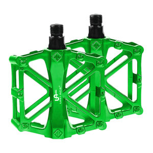 UNI ACE Aluminum Alloy Bike Pedals - Lightweight Wide & Durable for Mountain & Road Bikes (1 Pair)