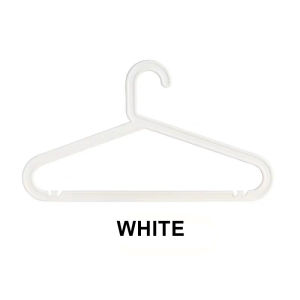 10PCS/Set Traceless Coat Hanger Clothes Hanger Japanese Style Plain Hangers Wardrobe Household Non-slip Clothes Hanging