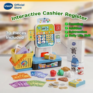 VTech Count On Me Self-Checkout Cash Register Toy