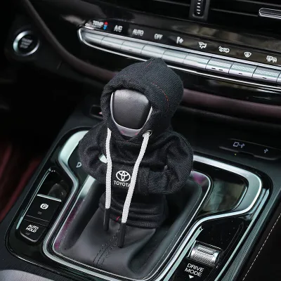 Car gear lever hoodie Shift Lever Cover Auto Interior Accessories Suitable for Toyota Vios Wigo Fortuner Camry Raize Veloz Revo Innova Corolla Auris Hilux Prius Wildlander Avalon Alphard