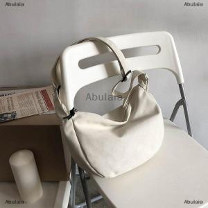 [COD] Abulaia Canvas Crossbody Bag Large Capacity Hip-Hop Street Style For Both Men And Women
