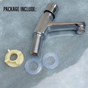 Automatic Self Closing Basin Tap Time Delay Water Tap Kitchen Bathroom Sink Tap