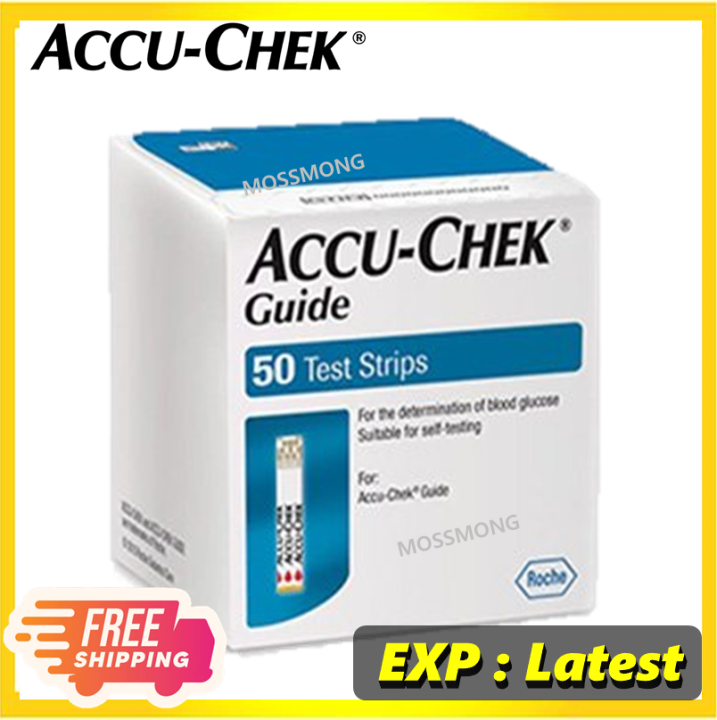 Accu-chek Guide test strips 50's (EXP : Latest) | Lazada PH