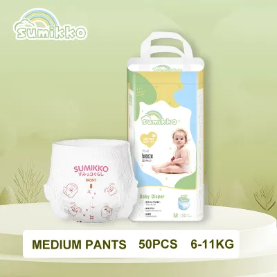 Sumikko Diaper Taped Pants Newborn S-3XL for Baby 50 Pcs Baby Maternity Needs