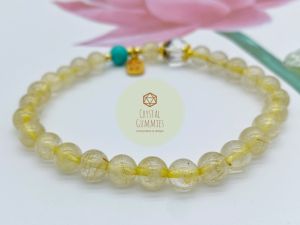 SG LOCAL - Certified Rutile Hair Quartz Bracelet 发晶手串
